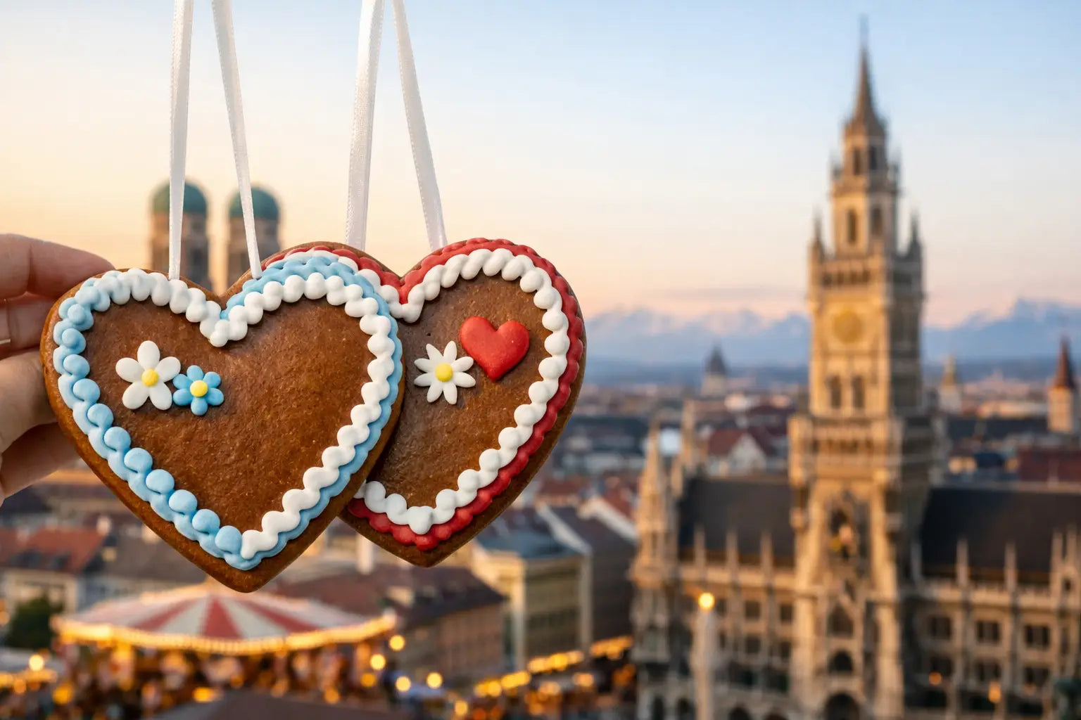 Gruß aus München Herz für besondere Momente