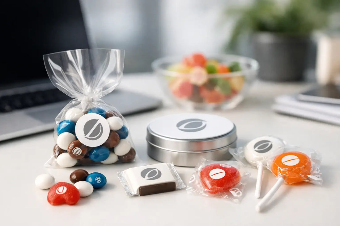 Give-away mit Logo: Süßigkeiten mit Wirkung