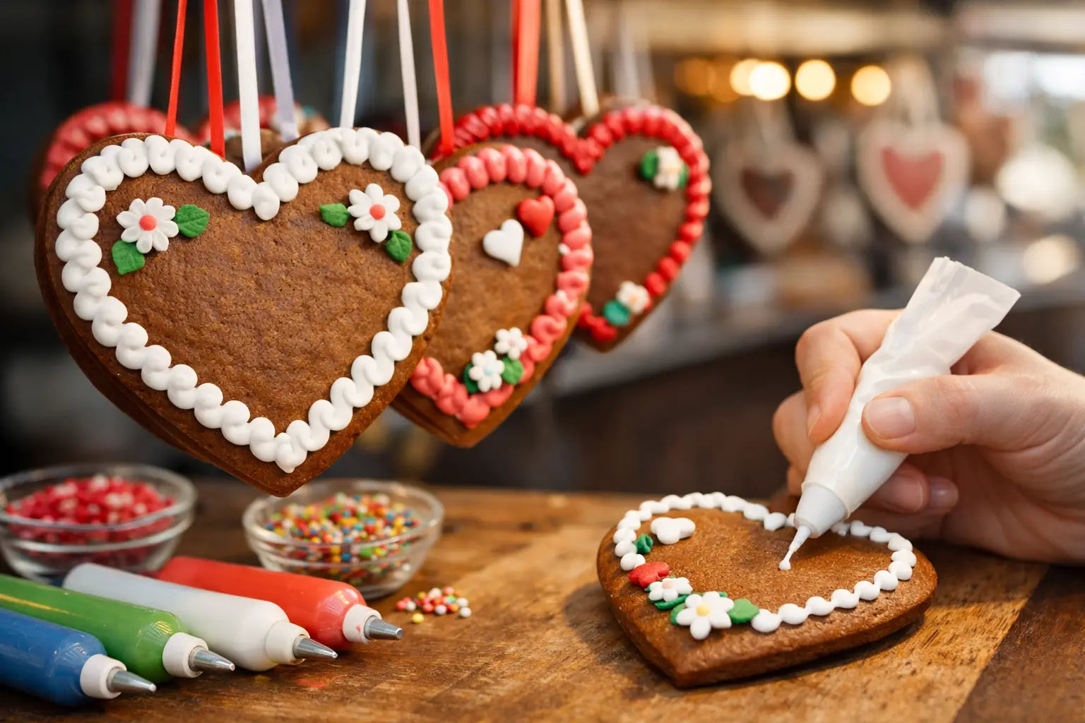 Handbeschriftete Lebkuchenherzen richtig wählen
