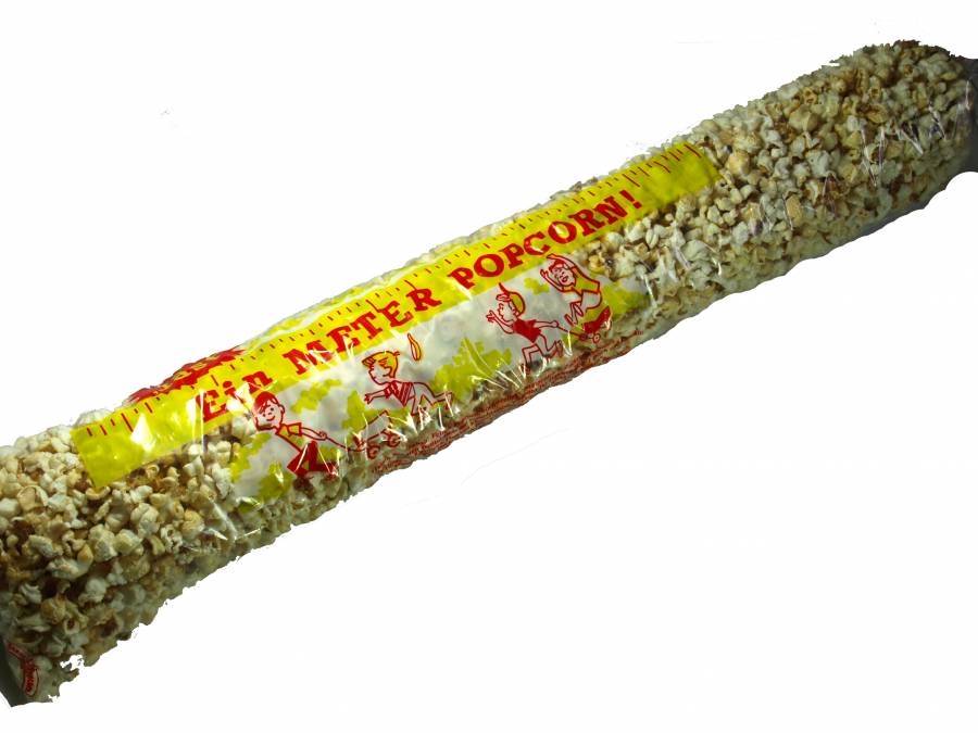 Popcorn süß ,400 Gramm ,fast 1 Meter wie vom Volksfest