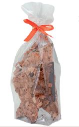 150 Gramm Bruchschokolade Mandeln Florentiner Art Zartbitterschokolade