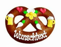 Lebkuchen-Breze personalisieren | mit Namen & Wunschtext | 16cm
