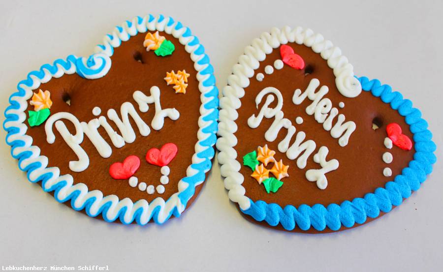 Lebkuchenherzen Sprüche Mein Prinz ,Süßer Prinz ,Prinz
