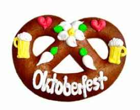 10 Original Wiesn-Brezn "Oktoberfest" | 16 cm Souvenir | Handgefertigt