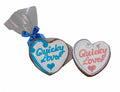 Lebkuchenherzen mini ,lasiert ca. 10 x 10 cm mit individueller Beschriftung