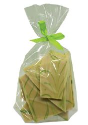 150 Gramm Bruchschokolade fruchtige Limone