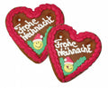 Lebkuchen Herz   mit Figur  13 x 14 cm 