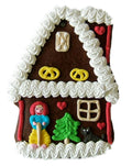 Lebkuchen Hexenhaus flach  ,Karton 20 Stück