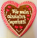 Lebkuchenherz XXL Für mein absolutes Superhasi
