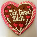 Lebkuchenherz XXL Ich liebe Dich