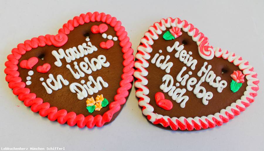 Lebkuchenherzen Spruch,Mein Schatz ich lieb Dich 