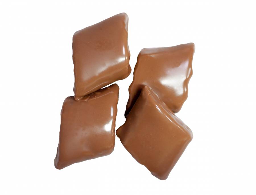 Magenbrot mit Vollmilchüberzug wie vom Volksfest