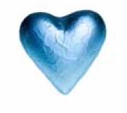 Schokoladenherz mini 8 x 8  cm  , 30 Stück