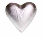 Schokoladenherz mini 9 x 10  cm  , 30 Stück