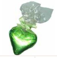 Schokoladenherz Vollmilch 9 x 10 cm  ,20 Stück