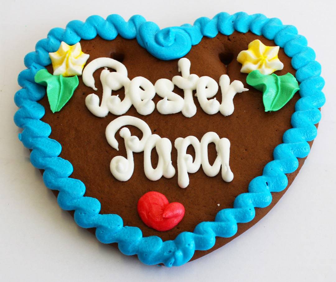 Tischkarte mit individuellem Text | Lebkuchenherzen-Fabrik Test Test - Lebkuchenherzen-Fabrik