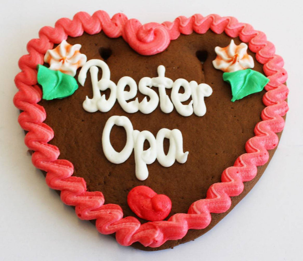 Tischkarte mit individuellem Text | Lebkuchenherzen-Fabrik Test Test - Lebkuchenherzen-Fabrik