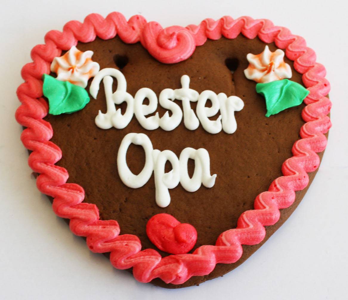 Tischkarte mit individuellem Text | Lebkuchenherzen-Fabrik Test Test - Lebkuchenherzen-Fabrik