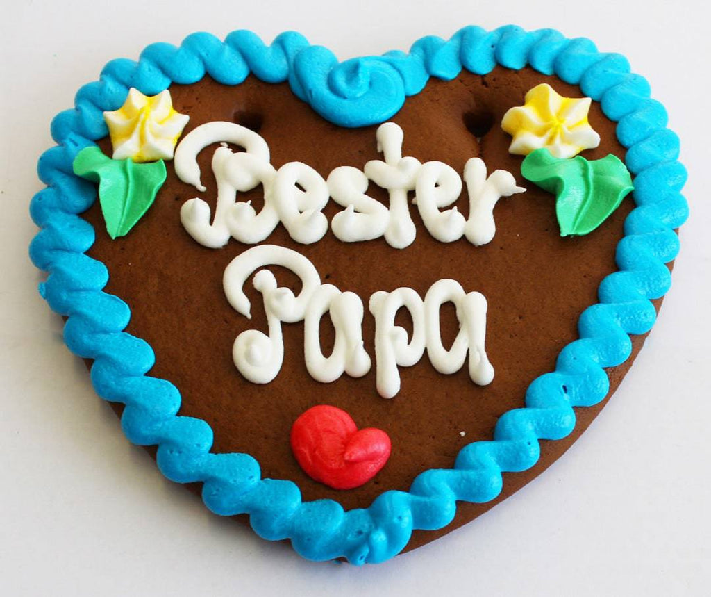 Tischkarte mit individuellem Text | Lebkuchenherzen-Fabrik Test Test - Lebkuchenherzen-Fabrik